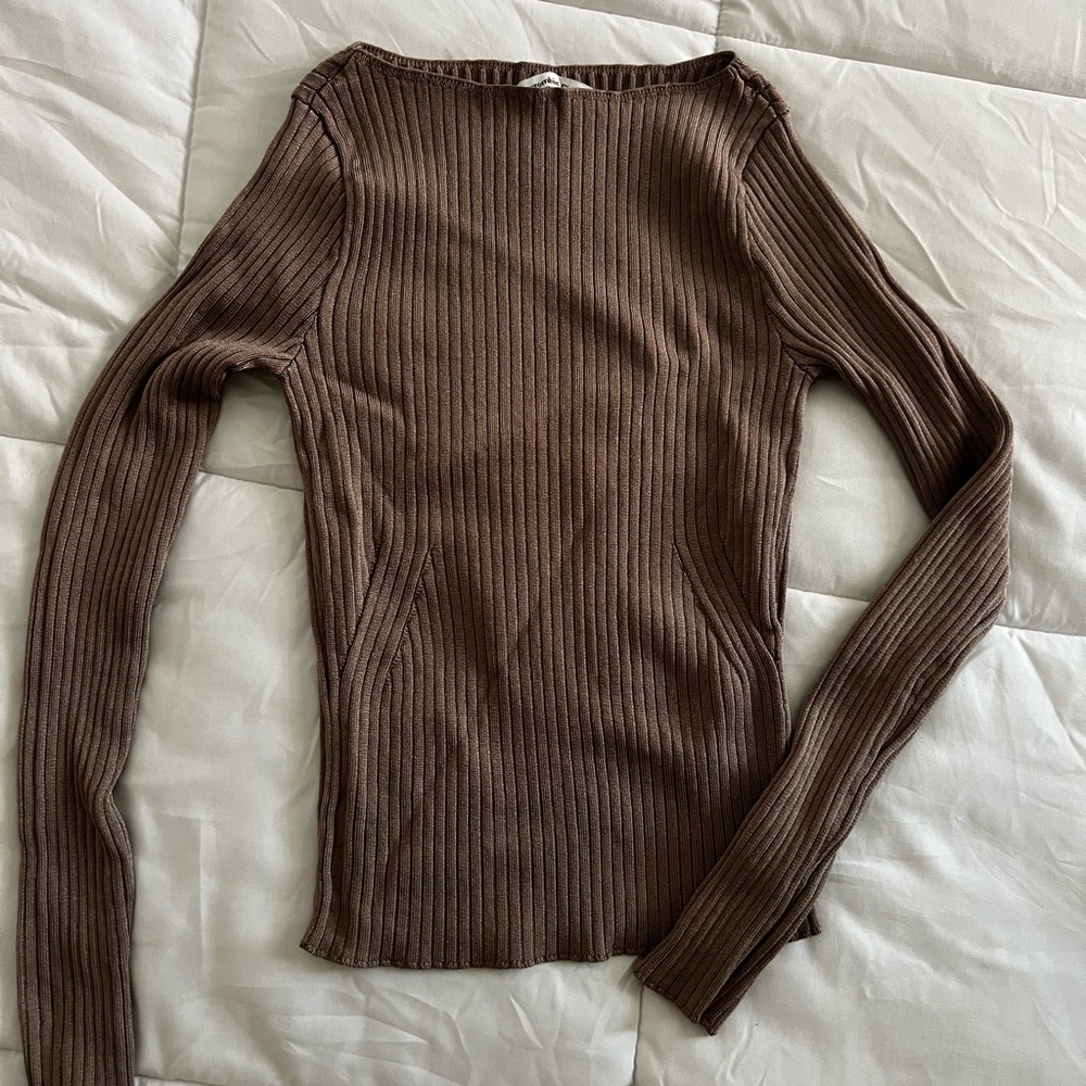 Abercrombie & Fitch Ribbed Knit Skirt